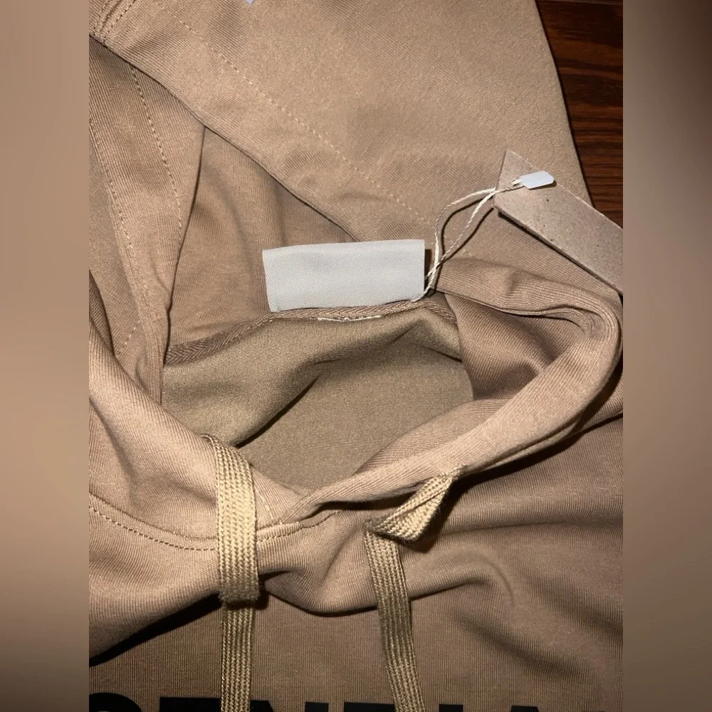 Fear of God Essentials Hoodie Mens In Brown Size Medium - Picture 8 of 11
